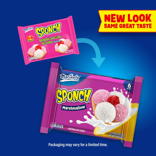 Marinela Sponch Galletas de Malvavisco